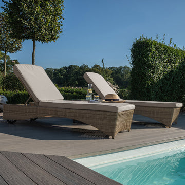 Maze - Winchester Rattan Sunlounger Set - Blythe Living