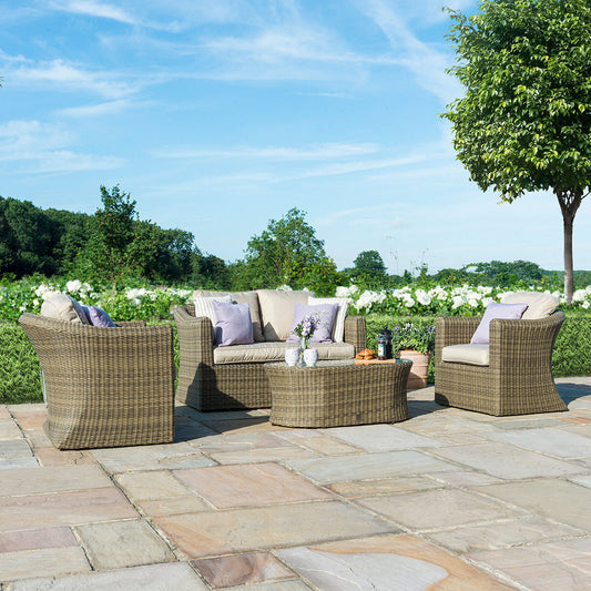 Maze - Winchester 2 Seat Rattan Sofa Set - Blythe Living