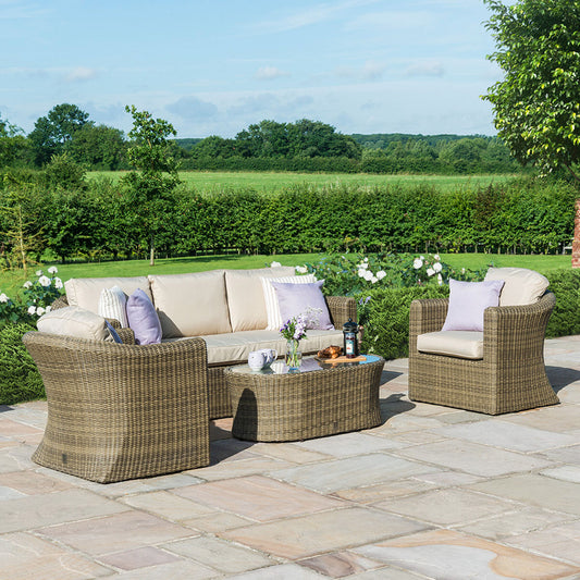 Maze - Winchester 3 Seat Rattan Sofa Set - Blythe Living