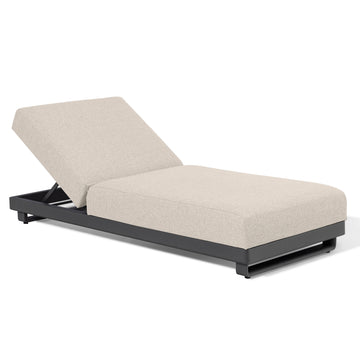 Maze - Outdoor Fabric Ibiza Sunlounger - Oatmeal - Blythe Living