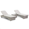 Maze - Oxford Rattan Sunlounger Set - Blythe Living