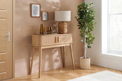 AXEL CONSOLE TABLE OAK - Blythe Living