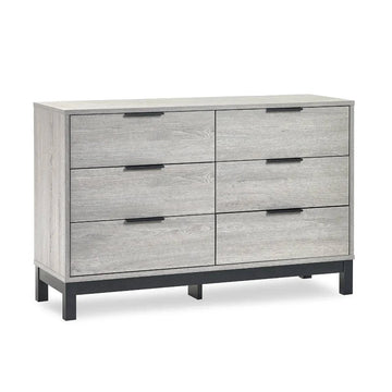 Bali 6 Drawer Wide Chest - Grey Oak - Blythe Living