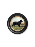 c.1881 Working Dogs - Round Frame - Blythe Living
