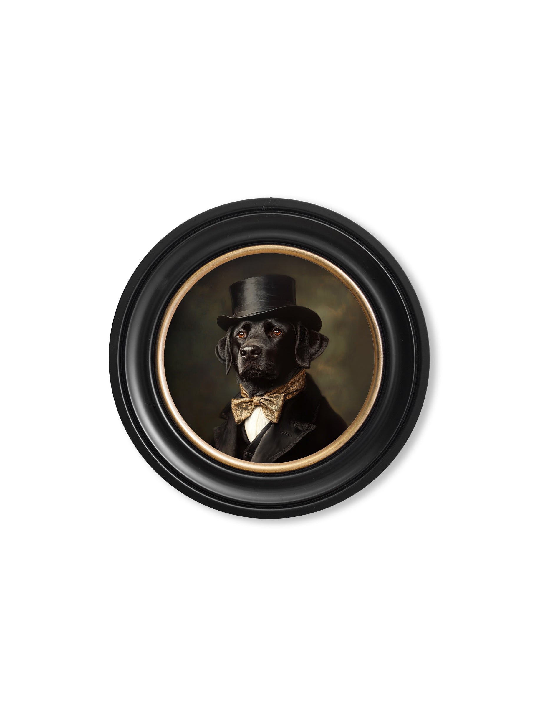 Lord Wagsalot - Oxford round frame - Blythe Living