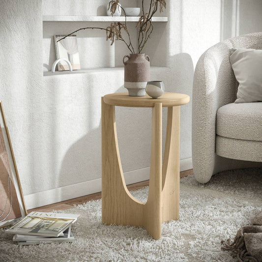 Buy Cara Oak Side Table Online