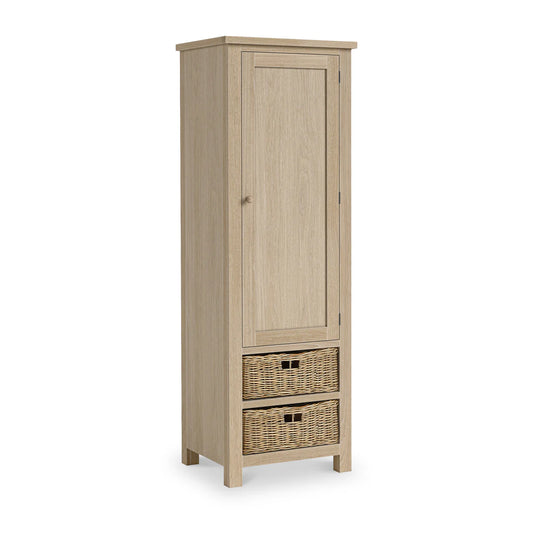 Buy Modern Country Washed Oak 3 Drawer Larder Online