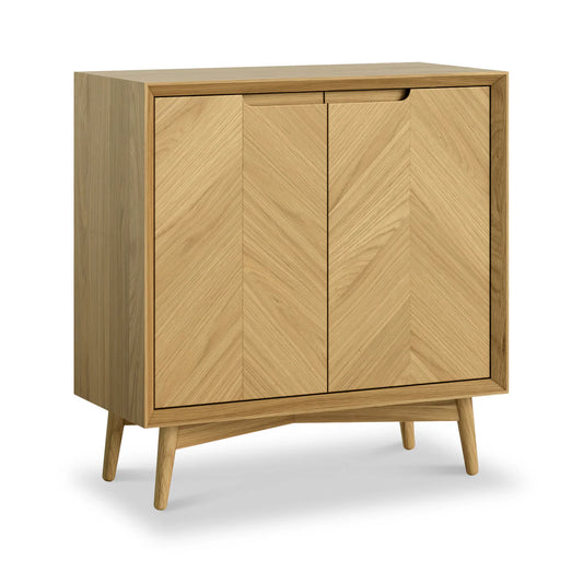 Buy Valencia Oak 2 Door Small Cupboard