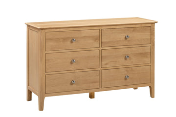 Cotswold 6 Drawer Wide Chest - Blythe Living