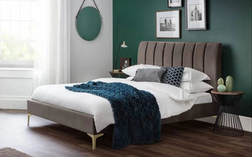 Deco Velvet Bed - Blythe Living