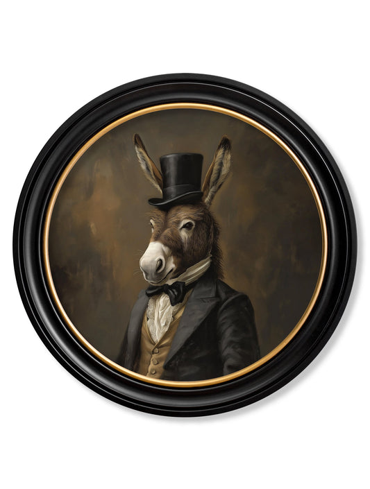 Earl of Assbury - Oxford round frame - Blythe Living