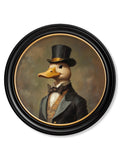 Captain Quackmore - Oxford round frame - Blythe Living