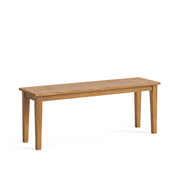 Flynn Oak Dining Bench 120cm