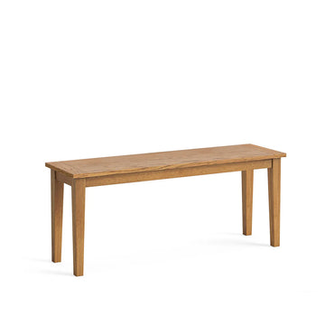 Flynn Oak Dining Bench 90cm