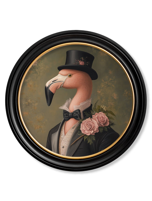 Baron Von Blush - Oxford round frame - Blythe Living