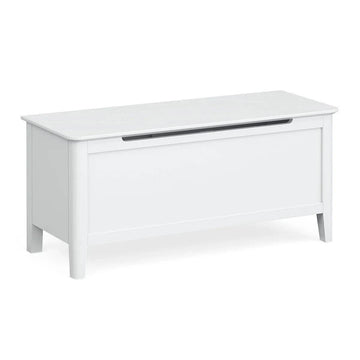 Chester White Blanket Box Ottoman - Blythe Living