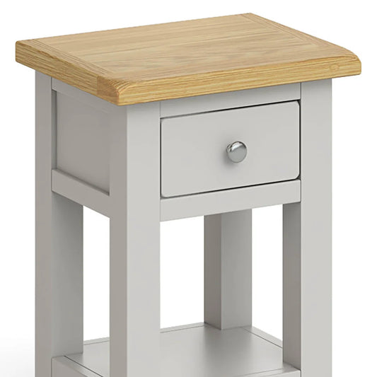 Guildford Grey Lamp Table