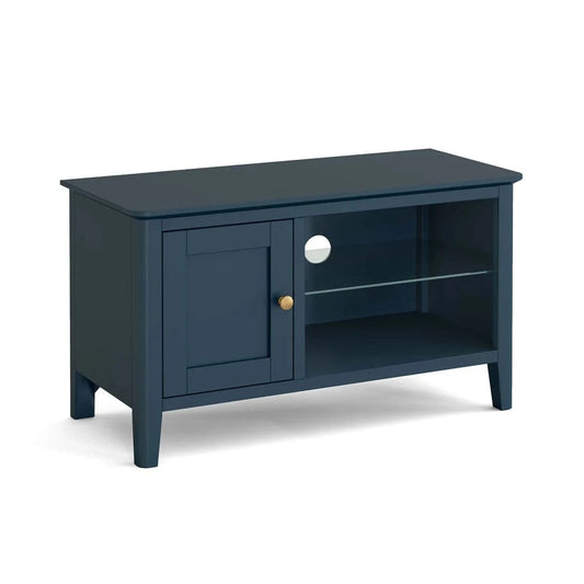Harrogate Blue 90cm TV Stand - Blythe Living