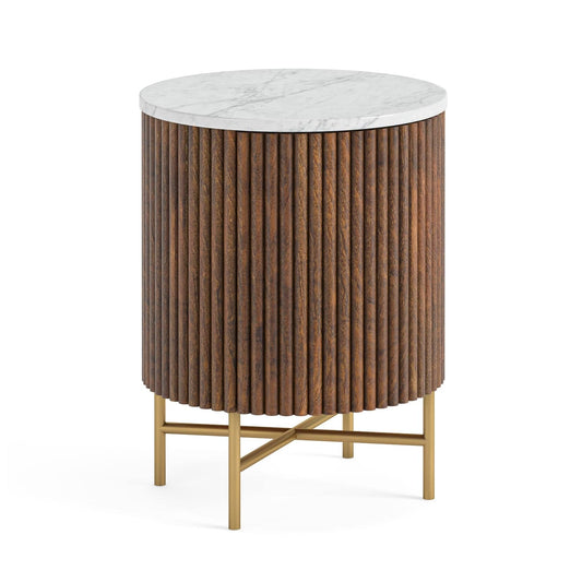 Harvard Cupboard with Marble Top - Blythe Living