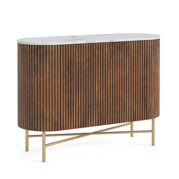 Harvard Small Sideboard with Marble Top - Blythe Living