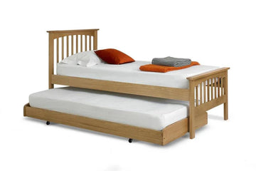 Hythe Oak Guest Bed - Natural Oak - Blythe Living