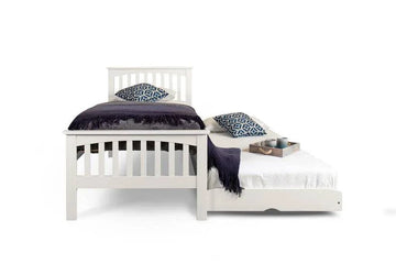 Hythe Guest Bed - Soft White - Blythe Living