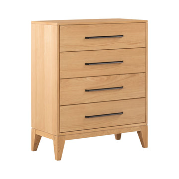 Viento Oak 4 Drawer Chest - Blythe Living