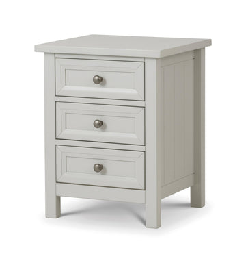Maine 3 Drawer Bedside - Blythe Living