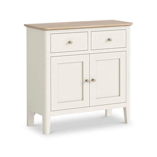 Marlow White Painted 2 Door Small Sideboard