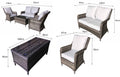 Mia 4 Seat Sofa Set - Blythe Living