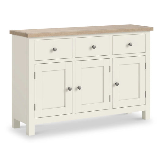 Modern Country Coconut White Large Sideboard with Drawers