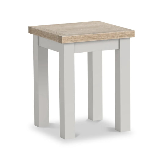 Modern Country Side Table Stone Grey