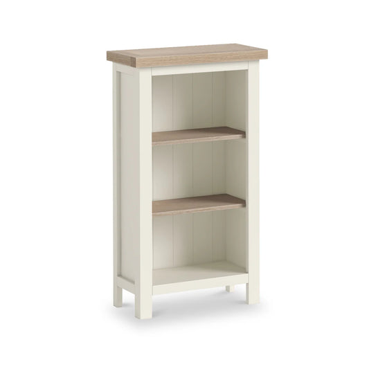 Modern Country Small Bookcase - Coconut White