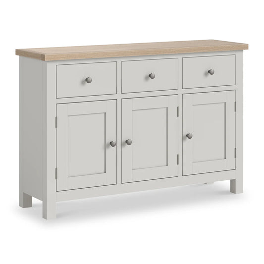 Modern Country Stone Grey Large Sideboard with Drawers