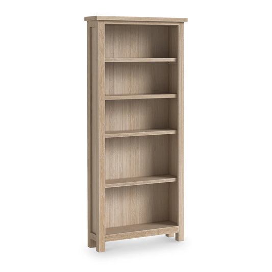 Modern Country Washed Oak Large Bookcase for Sale Online - Blythe Living