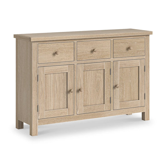 Modern Country Washed Oak Large Sideboard for Sale Online