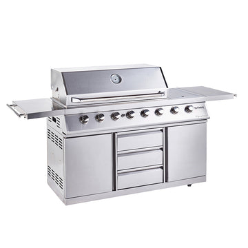 Signature II 6 Burner Hybrid – Stainless Steel - Blythe Living