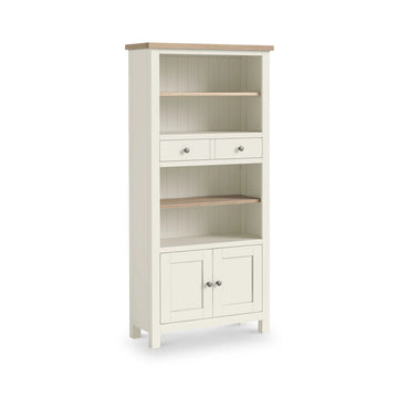 Order Modern Country Display Bookcase Coconut White Online