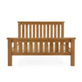 Salisbury Oak Slatted Bed Frame - Blythe Living
