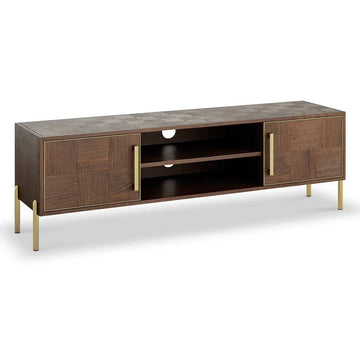 Gambit Oak Large TV Unit - Blythe Living