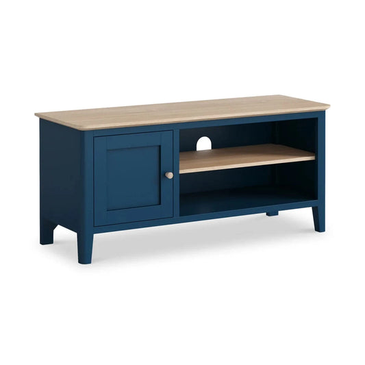 Marlow Navy 110cm TV Unit - Blythe Living