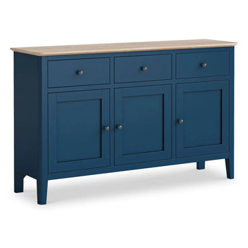 Marlow Navy Large Sideboard - Blythe Living