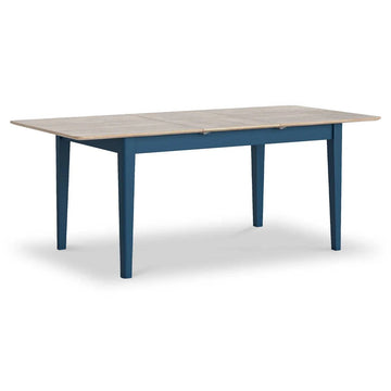 Marlow Navy Extending Rectangular Dining Table - Blythe Living