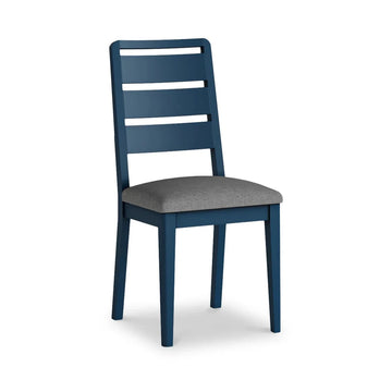Marlow Navy Ladder Back Dining Chair - Blythe Living