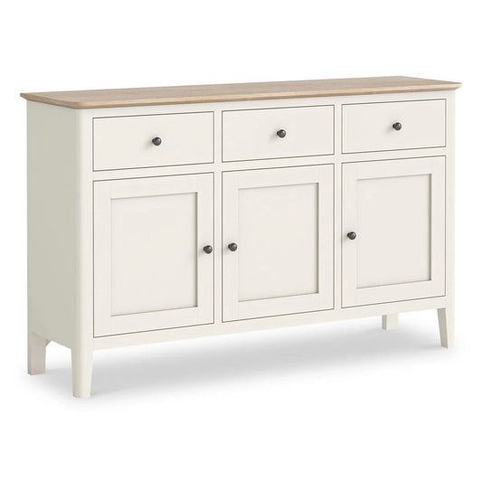 Marlow White Large Sideboard - Blythe Living