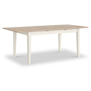 Marlow White Extending Rectangular Dining Table - Blythe Living