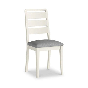Marlow White Ladder Back Dining Chair - Blythe Living