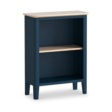 Marlow Navy Small Bookcase - Blythe Living