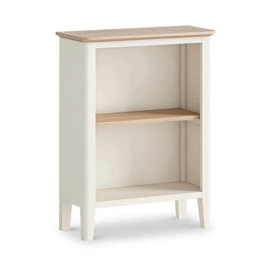 Marlow White Small Bookcase - Blythe Living