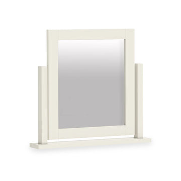 Modern Country Vanity Mirror - Coconut White